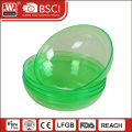 HAIXING bpa gratuit crystal pour micro-ondes plastique poissons bols